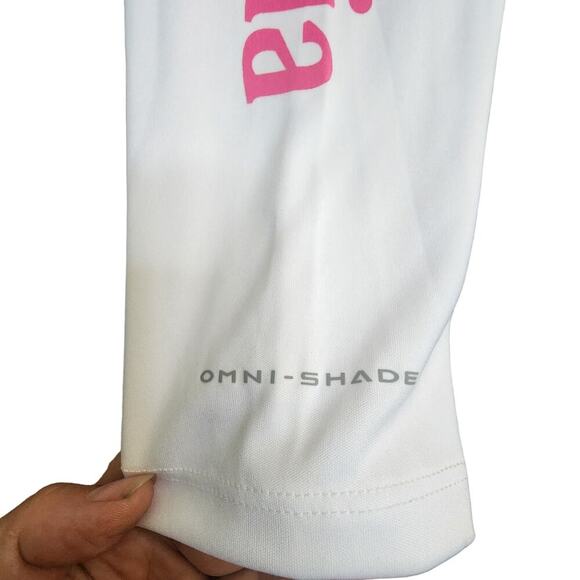 Columbia Rapid Creek Long‎ Sleeve White Shirt Women's Size M - NWT - Picture 4 of 10